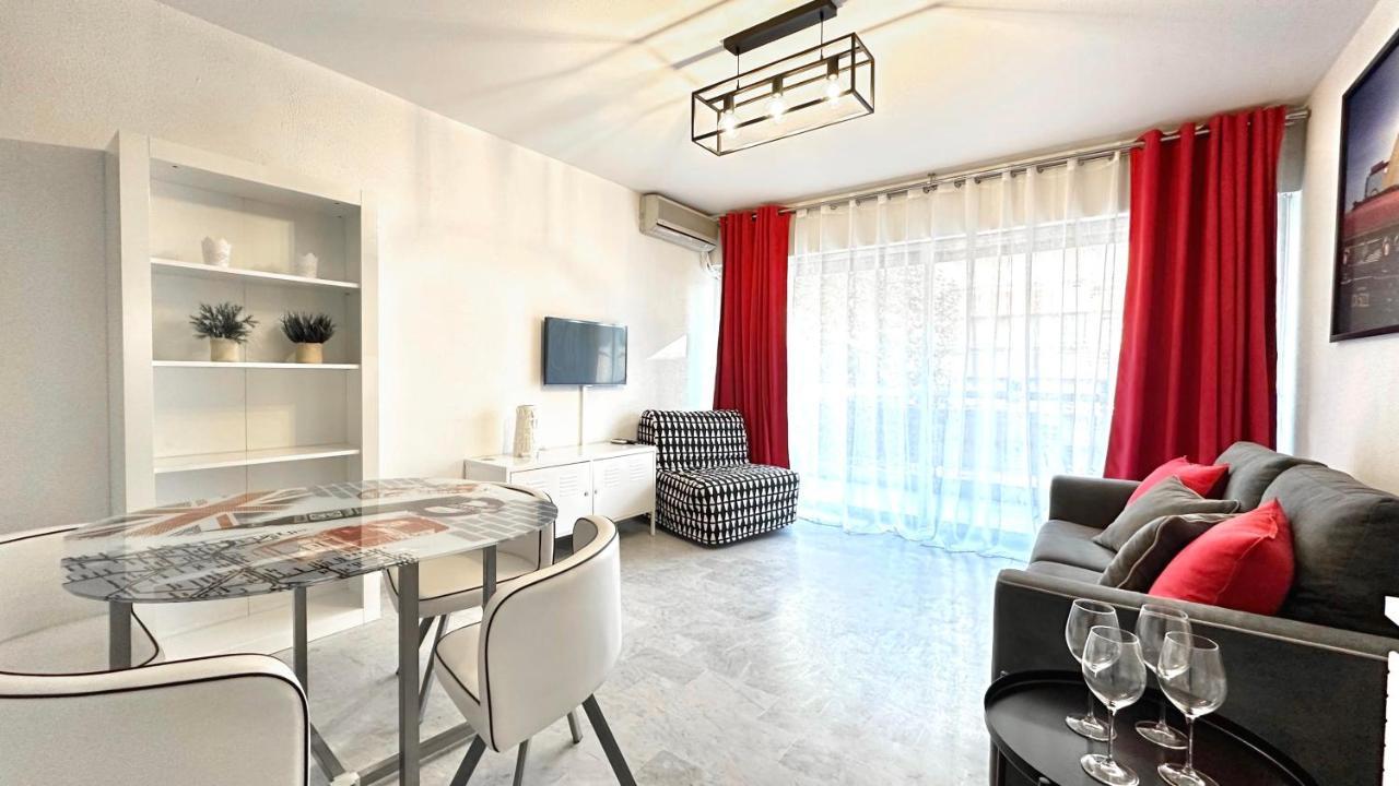 Beau Studio Centre Juan Les Pins A 300M Des Plages Antibes Exterior foto